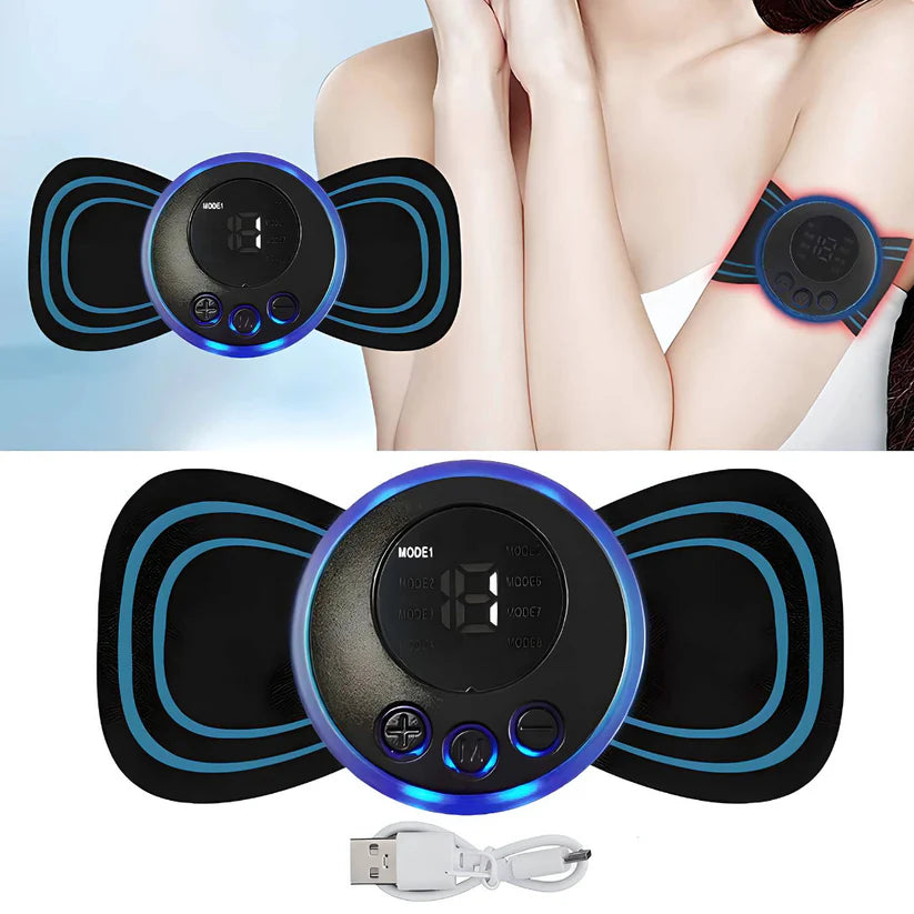 RELAX PATCH PRO Body Massager -Mini Portable Massager with 8 Modes