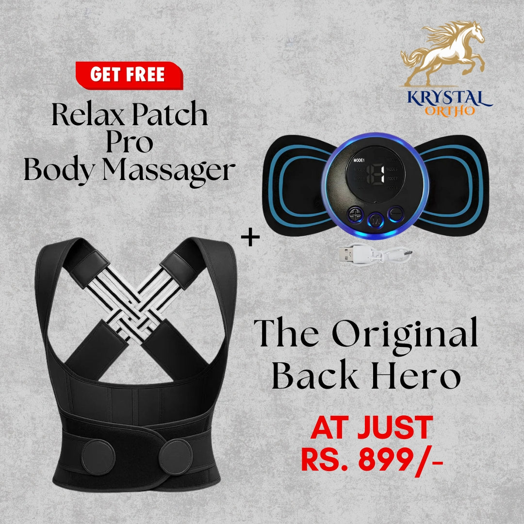Krystal Ortho - The posture corrector + Free Butterfly Massager